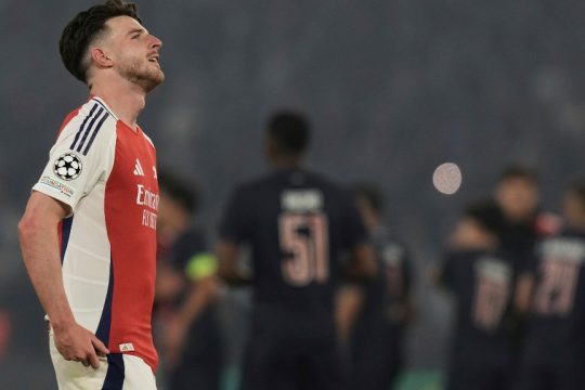 Arsenal's Declan Rice